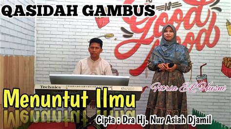 Menuntut Ilmu Qasidah Cover By Fitria El Husni Youtube