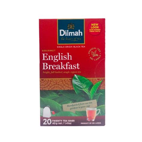 Jual Dilmah English Breakfast Tea Bag Isi Pcs X Gr Teh Di Seller