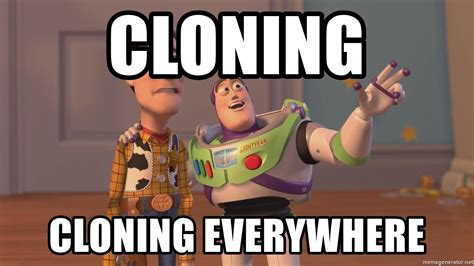 Cloning Cloning Everywhere Buzz Lightyear Clones Know Your Meme