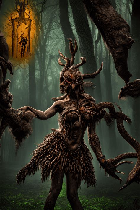 Creatures Of The Dark Cursed Forest Amazon Midjourney Ai Art · Creative