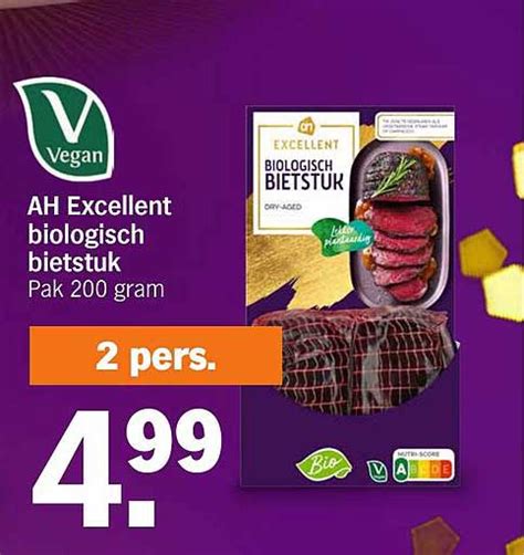 AH Excellent Biologisch Bietstuk Aanbieding Bij Albert Heijn 1Folders Nl