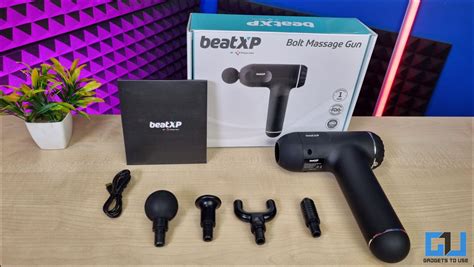 Beatxp Bolt Massage Gun Review Affordable Massage At Home Gadgets To Use