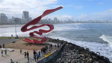 Marinha Alerta Para Ondas De At Metros No Litoral De Sp Acidade On