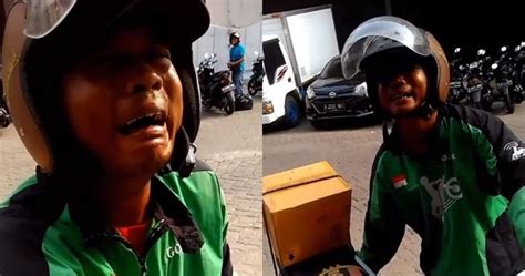 Viral Driver Ojek Online Nangis Sesenggukan Karena Orderan Di Cancel