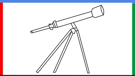 How To Draw A Telescope