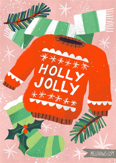 Joy! Christmas Cards on Behance