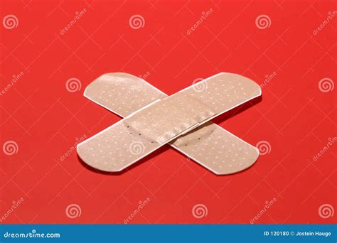 Adhesive Bandage stock photo. Image of plaster, protection - 120180