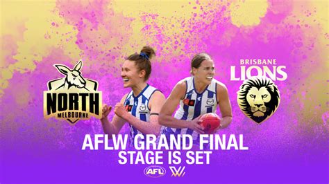 Aflw Grand Final Stage Is Set Afl New Zealand