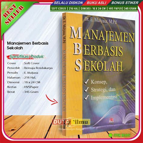 Jual Manajemen Berbasis Sekolah Shopee Indonesia