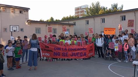 Nueva Jornada De Protestas En Huesca Por La Falta De Auxiliares De