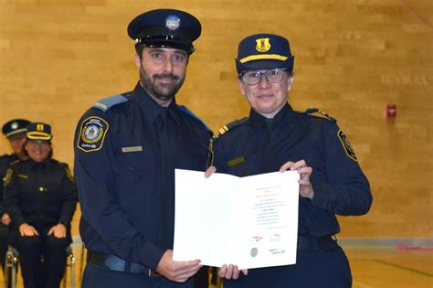 Félicitations aux diplômés de la 58e promotion des agents des services