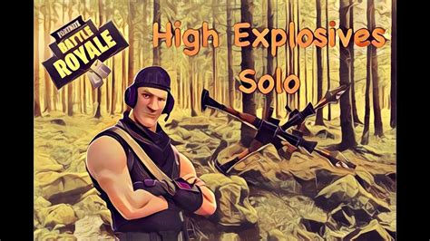 High Explosives Gamemode Solo K Rockets Launchpad Mayhem Fortnite