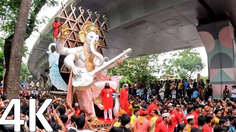 MALABAR HILL CHA RAJA Aagaman Sep 3rd 2023 MUMBAI GANESHUTSAV 2023