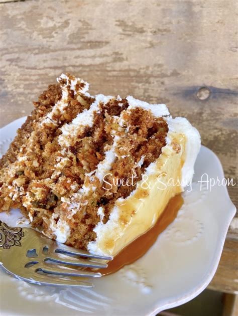 Salted Caramel Carrot Cake — Yum Sweet And Sassy Apron