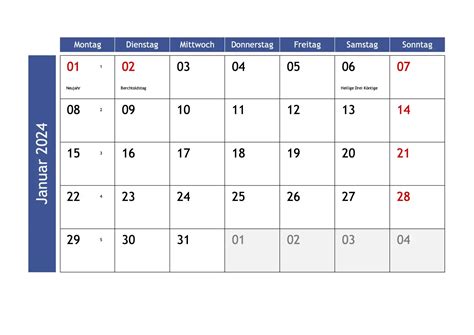 Monatskalender Zum Ausdrucken Pdf Excel Vorla Ch