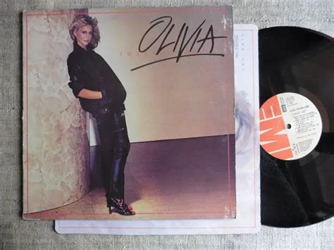 Olivia Newton John Totally Hot Autographed Lp With Inner Sleave Vg Ex