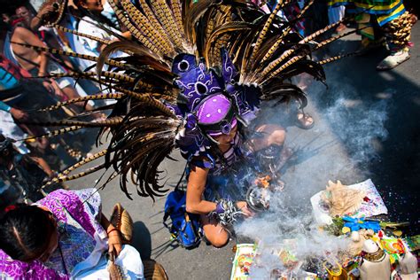 Aztec death worship ritual (Tepito, Mexico City, Mexico)