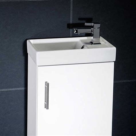 Maisie Compact Mm Mini Cloakroom Floorstanding Vanity Unit Basin