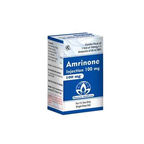 100 Mg Amrinone Injection 100mg At Best Price In Gautam Budh Nagar Id