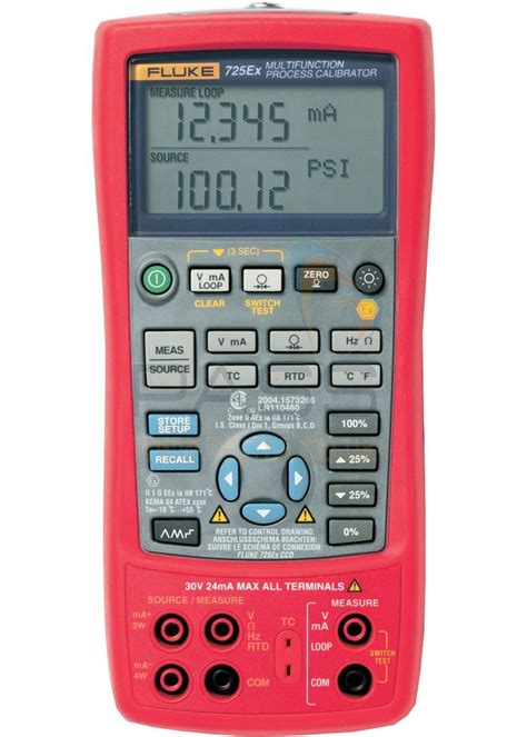 Fluke 725Ex Multifunction Process Calibrator Aughton Hire Liverpool