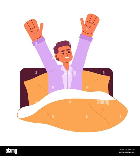 Man Waking Up Clipart