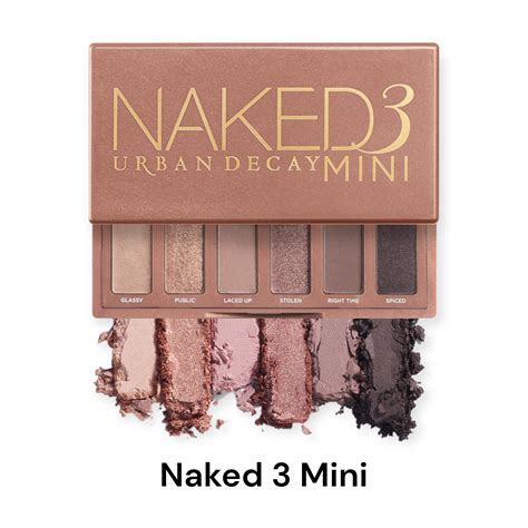 URBAN DECAY NAKED 3 Mini eyeshadow Palette อายเชโดวขนาดมน Lazada co th