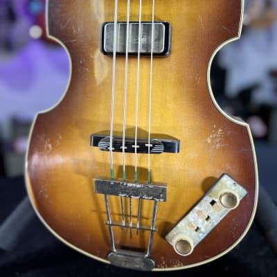 Hofner H Rlc Relic Vintage Aged Violin Bass Reverb