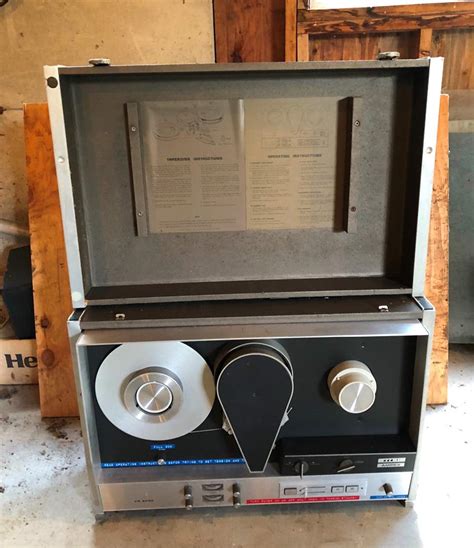 Lot 415 Vintage Ampex Tape Recorder Puget Sound Estate