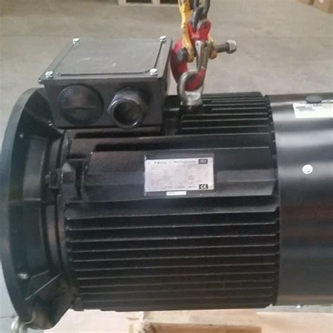 Teco Westinghouse 550kw Electric Motor 75hp 1500rpm 4 Pole 415v Electrotech Drives