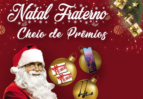 Natal Fraterno uma promoção cheia de prêmios no Shopping Galeria