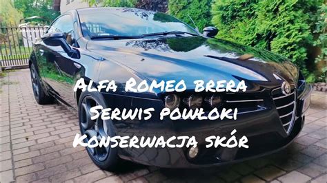 Alfa Romeo Brera mycie serwis powłoki czyszczenie i konserwacja