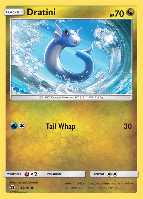 Dratini Dragon Majesty Common Pokemon Tcg Digitaltq