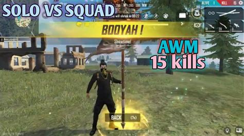 Solo Vs Squad Headshot Free Fire Headshot Solo Vs Squad YouTube