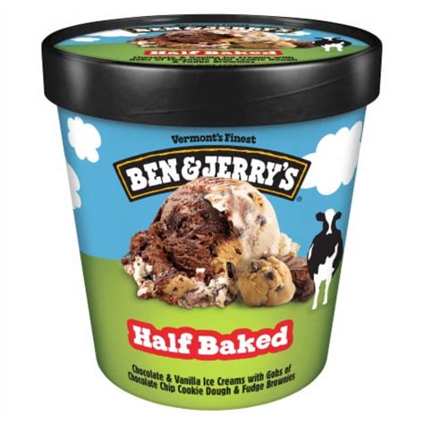 Ben Jerry S Half Baked Ice Cream Pint 16 Oz Ralphs