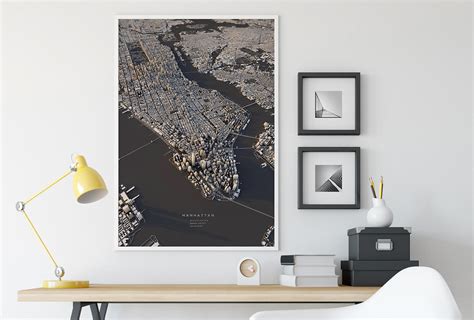 New York City from above on Behance