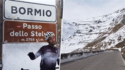 The Iconic Stelvio Snow At Giro D Italia YouTube