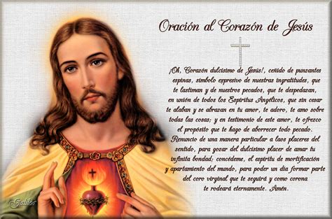 Imágenes Religiosas De Galilea Oración Al Corazón De Jesús