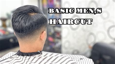 BASIC MEN S HAIRCUT TUTORIAL PANGKAS RAMBUT MUDAH UNTUK PEMULA YouTube