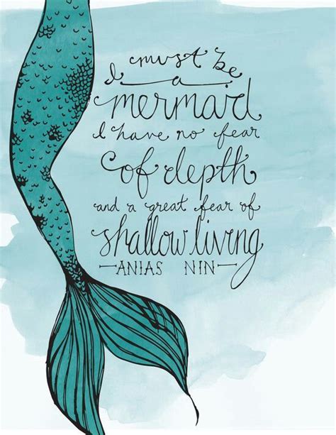 Pin By Kanisha On Word In Art Prints Quotes Mermaid Quotes