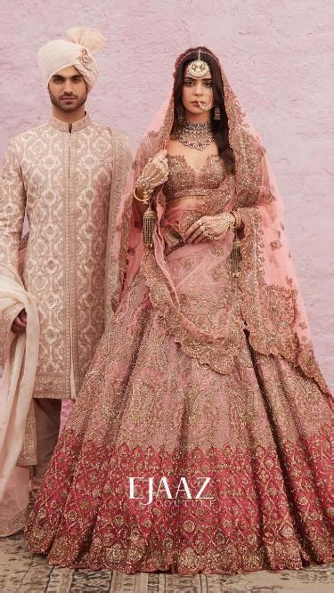 Pink Lehenga By Ejaaz Couture Indian Bride Indian Wedding Outfits
