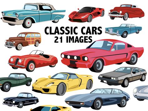 Classic Car Show Clipart