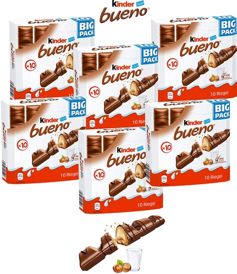 Buy FERRERO KINDER BUENO CRI WAFER With MILK HAZELNUT CREAM And MILK