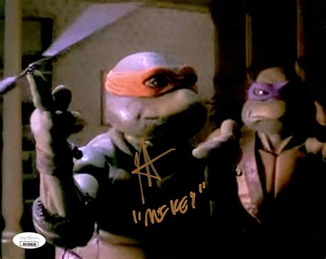 Robbie Rist autographed inscribed 8x10 photo JSA Teenage Mutant Ninja ...