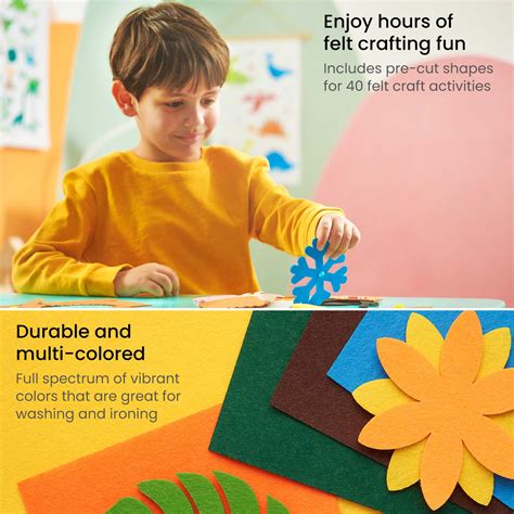 Kids Felt Craft Kit, Four Seasons – Arteza.com