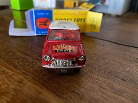 Corgi Toys Model Car Bmc Mini Cooper S Monte Carlo Rally