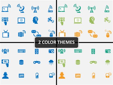 Technology Icons for PowerPoint and Google Slides - PPT Slides