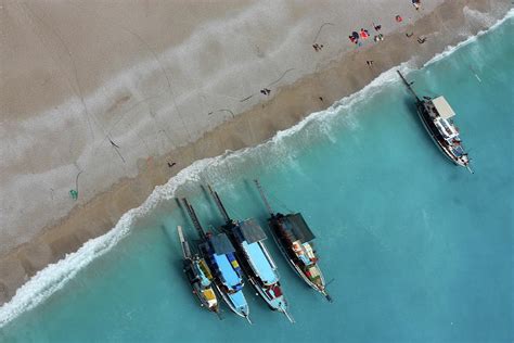 Ölüdeniz Beach From Air by Sudhamshu Hebbar