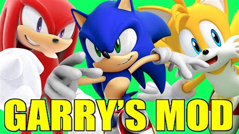 Sonic And Friends Gmod Sonic The Hedgehog Mod Garry S Mod Youtube