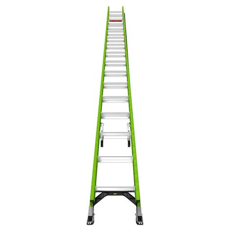 Little Giant Ladders Hyperlite M32 32 Ft Fiberglass Type 1a 300 Lb Load Capacity Telescoping