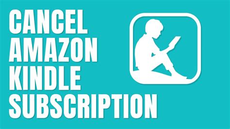 How To Cancel An Amazon Kindle Unlimited Subscription Youtube